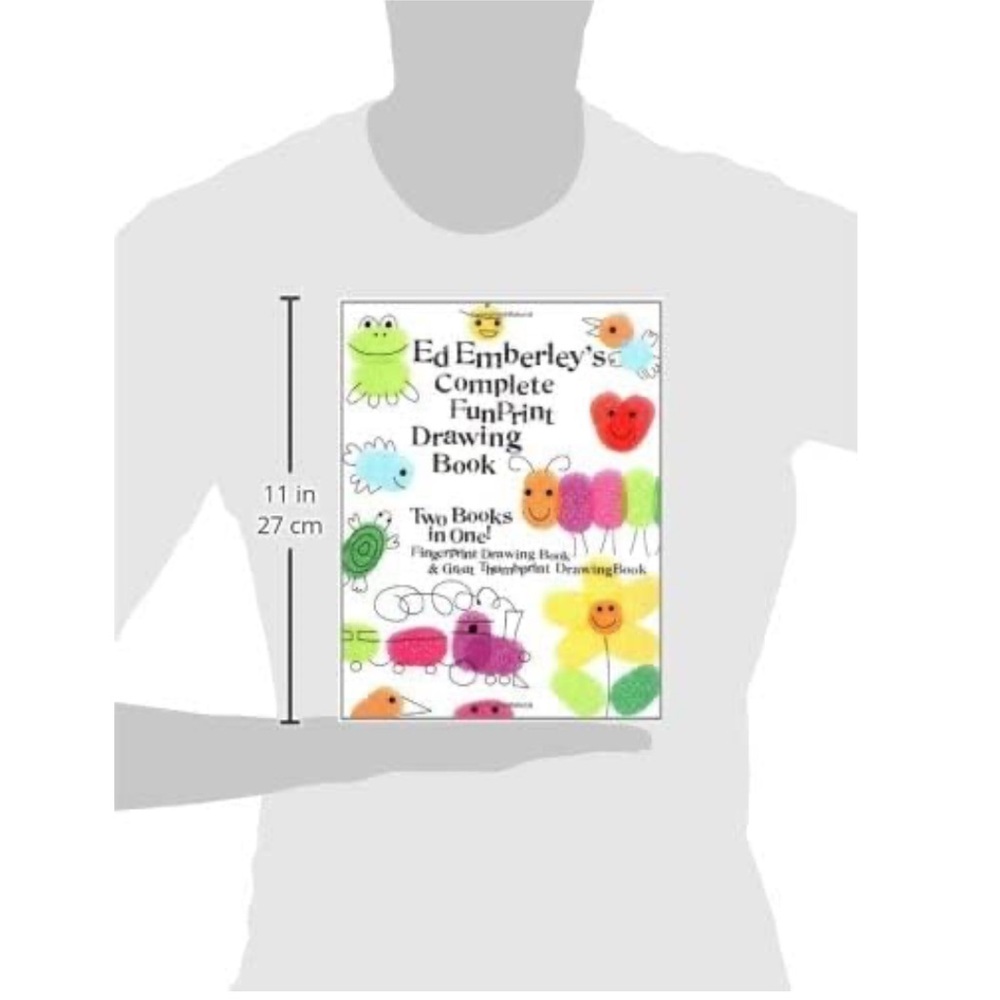 ✨NEW✨ Ed Emberley's Complete FunPrint Drawing Book - Picture 5 of 7